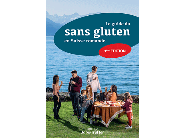 "Le guide du sans gluten en Suisse romande" - la couverture