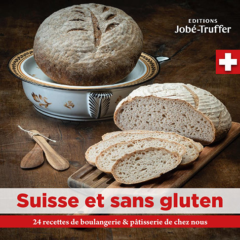 "Suisse et sans gluten : 24 recettes de boulangerie & de pâtisserie de chez nous" - la couverture